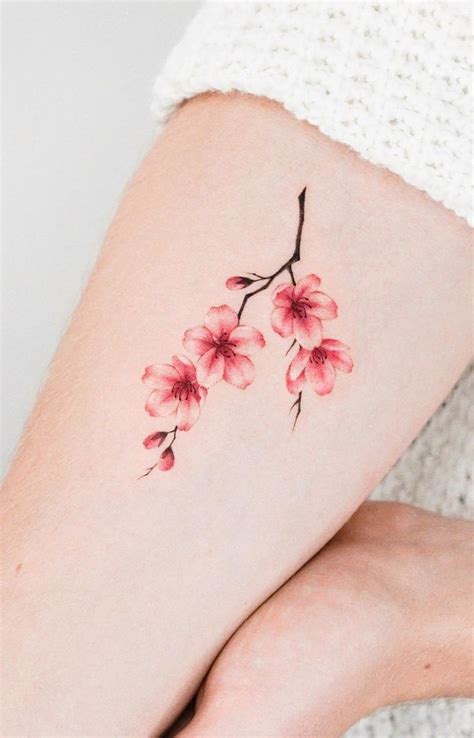 blossom tree tattoo|realistic cherry blossom tattoo.